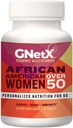 Sekwencja Multivitamin dla African American Women Ponad 50 + Wsparcie Optymalnego Zdrowia i Dobrostanu - Potężna Formuła Pomaga Immunitet i Heart Health and Blood Pressure Support