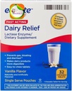 Wyrównaj szybko działającą laktazę mleczną Enzymy Suplement diety Vanilla Flavor żucia Tablety 32 Licznik (Opakowanie po 1) + KreatywandBundle Sticker