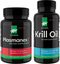 Daiwa Plasmanex 1 - Suplement do krążenia krwi + Daiwa Krill Oil - Omega 3 Krill Oil kapsułki