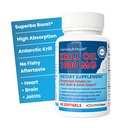 Rawleigh Premium Red Krill Oil: 60 Non-GMO Softgels, 1000mg Eufasia Superba Oil a Day, bogaty w cholinę, fosfolipidy, astaksantynę, EPA & DHA Omega-3 Kwasy tłuszczowe, dla serca, łączniki, zdrowie mózgu