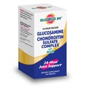 Glucoflex Glukozamina i siarczan chondroityny z MSM, 24-godzinne wspólne wsparcie, zdrowe kości, wspiera zdrową mobilność, 30 Służenie, 120 Hrabia