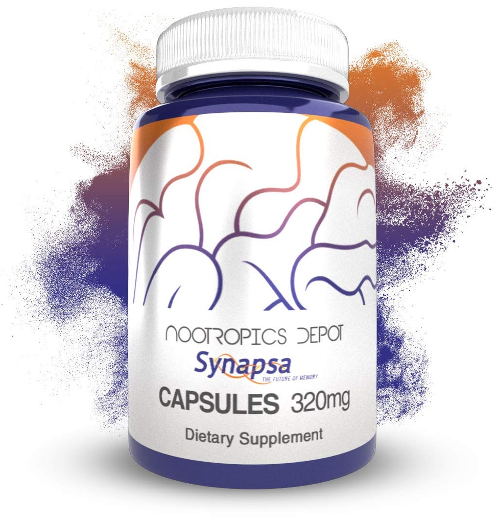 Nootropics Depot Synapsa Bacopa Monnieri Kapsuły 124; 320mg Bilans 124; 60 Hrabia 124; Ekstrakt całych roślin 124; Ayurveda Suplement Bilans 124; Adaptogen Herb 124; do poprawy uczenia się, pamięci i sprawności psychicznej
