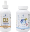 Eniva Omega 3 Premium Fish Oil High EPA / DHA i płynna witamina D3 (120 ml) Lekarz przygotowany do szybkiego wchłaniania