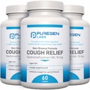 P Puregen Labs Cough Relief dla dorosłych Dextromethorphan HBr 15 mg Xif124; 8- Hour, Non-Drowsy, Long- Lasting Bronchial Suppressant 124; Wiek 12 + Xif124; Porównaj z Robafen i Robitussin - 3 Pack Xif124; Razem 180 Softgels