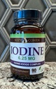 Suzy Cohen Kompleks Jodu Suplement - 6.25 mg Jodu i Jodku Mieszanka - 90 Kapsułki wegetariańskie dla wsparcia dietetycznego