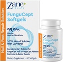 Zane Hellas FunguCept Softgels dla szybszych i lepszych wyników. Pomocniczy Produkt dla FunguCept Nail & Athlete. 60 Softgels.