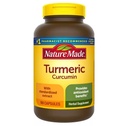 Nature Made Turmeric Curcumin 500 miligram. Kapsułki (przeciwutleniacz) Rozmiar wartości 180 Ct