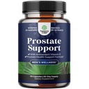 Herbal Prostate Supplement for Men - Potent Pygeum i Saw Palmetto Extract z Beta Sitosterol & Green Tea dla wsparcia trakcji moczu - Mężczyzna Mieszanka zdrowia dla częste oddawanie moczu - 90 Kapsułki