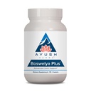 Ayush Herbs Boswelya Plus - Glukozamina Chondroitin Joint Supplement Supplement, Turmeric Muscle Support for Men & Women, Joint Care with Curcumin - 90 Kapsułki wegetariańskie (1 Hrabia)
