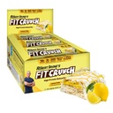 FITCRUNCH Przekąski Rozmiar Bary protein, 6- Warstwa Bar pieczony, 3g cukru i miękkiego ciasta Core (9 Barów, ciasto cytrynowe)