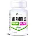 Witamina B1 100 mg 124; 60 Kapsułek 124; Suplement tiaminy 124; Podtrzymuje ogólny stan zdrowia 124; Nie-GMO 124; Bez glutenu (60 Kapsułek)