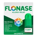 Flonaza Ulga alergiczna Nasal Spray, 24-godzinny Non Drowsy Alergy Medicine, Metered Nasal Spray - 144 Sprays- Upadek i Sezonowa ulga alergiczna