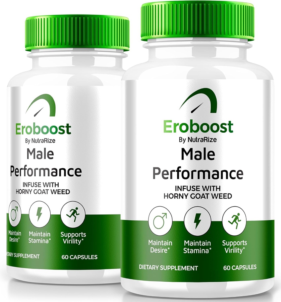 (2 Pack) Eroboost Supplement for Men, Eroboost Mężczyzna Supplement, Daily Nutrition to Support Peak Performance and Total Wellness, Official Ero Boost Formula Recenzje (120 kapsułki)