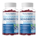 Glukozamina Gummie Chondroitin z mumią i elderberry Extra Siła - Wsparcie wspólne, Antyoksydant immunologiczny Suplement wsparcia dla dorosłych, Mężczyźni i kobiety. (2 Pack)