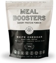 Savory White Cheddar Protein Powder - 16 g Wzmacniacz wysokobiałkowego posiłku do gotowania - Keto Friendly, Gut & Joint Support - Peptydy kolagenowe