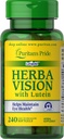 Puritan 's Pride Herbavision z Lutein, Zeaksantyna, Bilberry Softgels, 240 Count