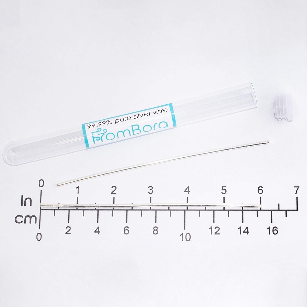 Koloidalne srebro 124; Para Pure Silver Wire 99,99% XI124; Certyfikat 124; 9999 XI124; 14 Parametr 6 "XI124; FromBora Colloidalny Srebrny Generator
