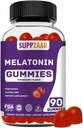 Melatonina. Melatonina 5 mg Gumiaki do snu dla lepszego snu, energii i skupienia. Dorośli i dzieci Melatonina Gummy: Non-Habit Forming, Non-GMO, Gluten- Free, Gelatin- Free. 90 Gummies