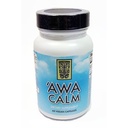 "Awa Kapsułki spokojne - Kava- Based Herbal Supplement z 30% Kavalatone, Calamus Root, kwiat namiętności, balsam cytrynowy i chmiel (60 kapsułki)