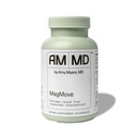 Amy Myers MD MagMove - Wspiera zdrowe ruchy jelit - Suplement magnezu do motoryki Gut - z ACV, Artichock & Ginger - 60 Kapsułki (30 Służenie)