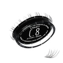 Lashify Curl 8mm Gossamer Eyelash Rozszerzenia Refill, czarny, DIY fałszywe rzęsy dla wyglądu naturalnego