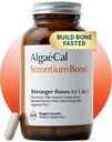 AlgaeCal - Boost Strontium, Naturalny suplement wapnia dla zwiększenia gęstości kości, Citrat Strontium 680 mg, Łatwy do połknięcia dla zdrowia i siły kości, Bezglutenowy - 60 Kapsułki Veggie - Wyprodukowane w USA