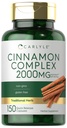 Carlyle Ceylon Cynamon Complex z Gymnema i Mulberry 124; 150 Kapsułki 124; Non- GMO, Gluten