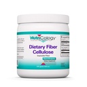 Nutricology Dietetyczny Proszek Fiber - 2000mg Nierozpuszczalny Suplement Fiber, Mikrokrystaliczny Proszek Celulozy, Proszek Celulozy w proszku, Nieziarnisty, Hipoalergiczne - 8.8 Oz