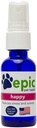 Happy - All Natural Liquid Spray Supplement - Łagodzi lęk przed separacją, Pomaga z wizytami weteranów, Podróże, Pielegnacja, Utrata Przyjaciela (Spray 1 oz)