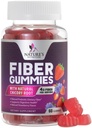 Fiber Gummies dla dorosłych 4g - roślina prebiotyczna na bazie fiber Gummy Suplement do pożywienia Zdrowie i Regularność Wsparcie, Daily Prebiotic Supplement Supports Gut Health for Women & Men, Wegan - 60 Gummies