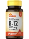 Sundance B- 12 Methylcobalamin 1000 mcg < 124; 150 Szybkie rozpuszczanie tabletek < 124; Natural Berry Flavor < 124; Wegetarian, Non-GMO i gluten Free Esential witaminy suplement