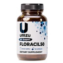UMZU Floracil50 Prebiotyki i Probiotyki dla kobiet + Mężczyźni, 50 Miliard CFU na trawienie, Gut Zdrowie, Acidophilus, Rhamnousus, Immunitet, Energia (30 Kapsułki)