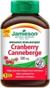 Jamieson Cranberry 500mg, 240 kapsułki wegańskie