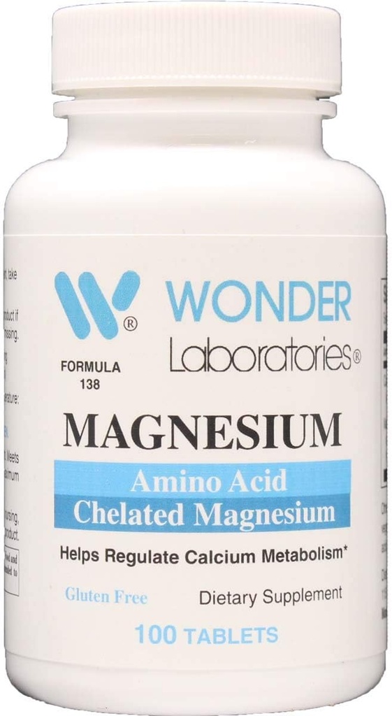 Chelated Magnez, Amino Acid, Spreparowane do zapewnienia Ci maksymalnej absorpcji (100)
