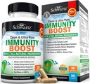 Suplement do Wzmacniacza odporności z Elderberry, Witamina A, Echinacea & Cynk + Witamina C 1000mg Kapsułki z cynku, Rose HIPS & Bioflavonoids