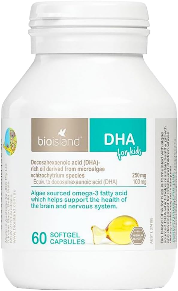 Bio Island DHA Dzieci 60 kapsułek