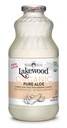 Lakewood Organic Pure Aloe Inner Leaf, Fresh Pressed, 32 Fl Oz, Pack of 6