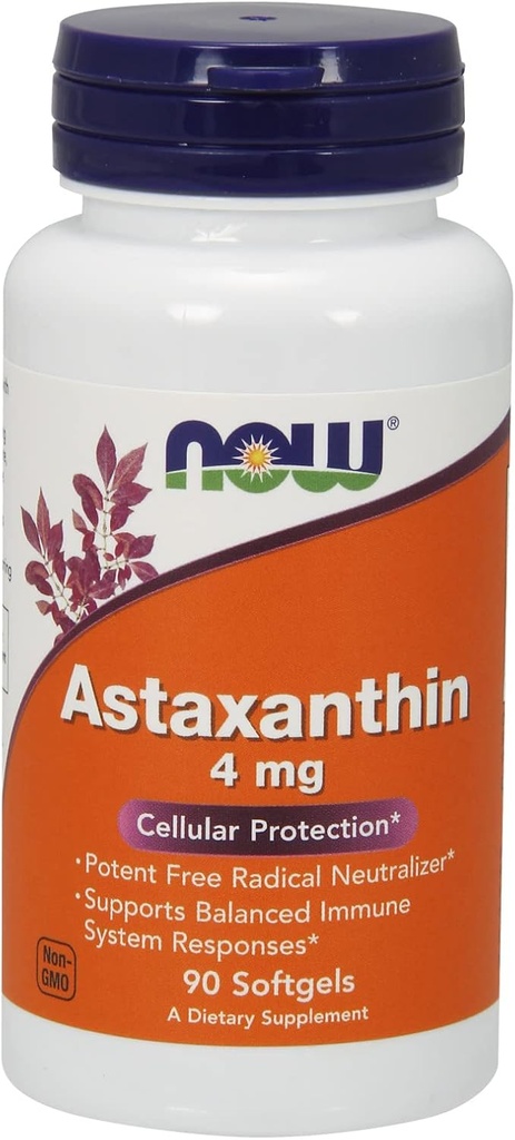 Teraz żywność Astaksantyna 4 mg - 90 Sgels 8 Pack