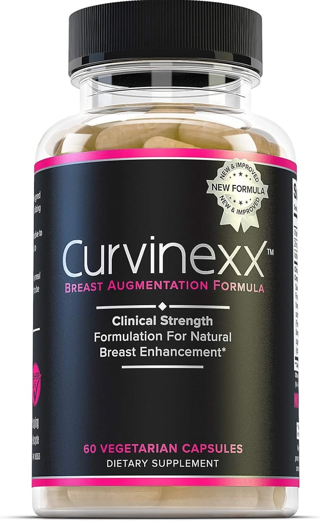 Ultimate Natural Breast Growth and Enhancement Pills (Ultimate Natural Breast Growth and Enhancement Pills) 124; Suplement rozszerzenia, aby zwiększyć pewność siebie i swoje krzywe 124; z kozieradką, Błogosławiony Thistle, Dong Quai & Wild Yam, 60 Czapki