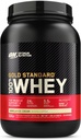 Optimum Nutrition Gold Standard 100% Proszek białkowy serwatki z izolatów serwatki, Lody waniliowe - 2 funty