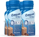 Zapewnić Enlive posiłek Shake zastępczy, 20 g białka, 350 kalorii, zaawansowane białko odżywcze Shake, Mleko czekolada, 8 Fl Oz (Opakowanie 4)