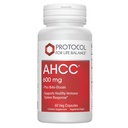 Protokół AHCC 600 mg - Suplement do wątroby i wsparcia immunologicznego z Beta- Glucan * - May Aid Cellular Health & Stress * - Vegan, Dairy Free & Nut Free - 60 Veg Caps