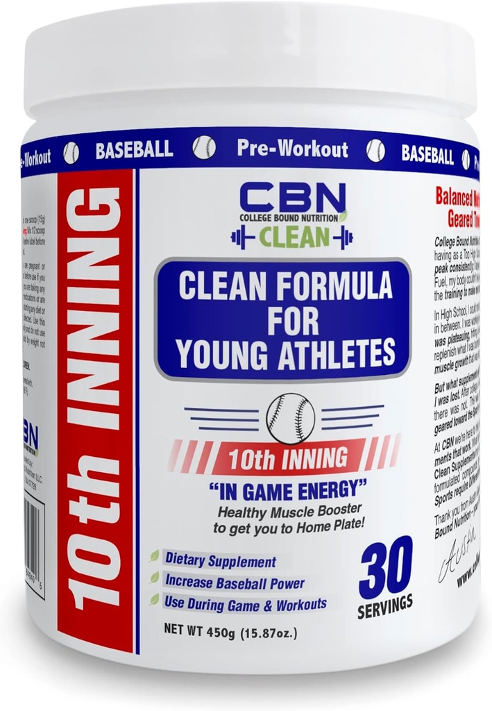 10th Inning - Hit Dalej, Throw Harder, Uruchom szybciej 124; Baseball & Softball Rozwój & in- Game Energy! (30 Sług)