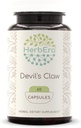 HerbEra Diabelski Pazur 60 Kapsułki, 500 mg, Diabelski Pazur (Harpagophytum Procumbens) Suszony Korzeń (60 Kapsułek)