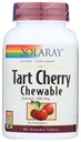 SOLARAY Gwarantowana Potenność Tart Cherry Fruit Extract, Chewable, Cherry (Btl- Plastic) 500mg