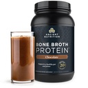 Ancient Nutrition Grass Fed, Cage Free, Bone Broth Protein Powder, 20g Protein, Hydrolyzed Collagen Peptides, Keto & Paleo Friendly, Supports Joint, Gut Health, Chocolate, 40 Servings