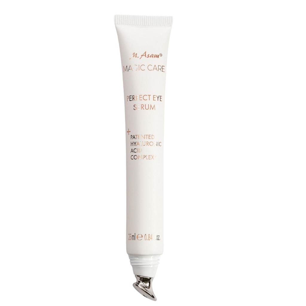 M. Asam MAGIC CARE Perfect Eye Serum - serum oczu z 360 ° efekt dokręcania, skutecznie zwalcza puszystość i ciemne koła, dokręca powieki, pielęgnacja oczu z kompleksem kwasu hialuronowego, 0.84 Fl Oz