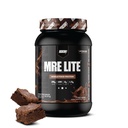 REDCON1 MRE Lite Whole Food Protein Powder, Fudge Brownie - Niskie węglowodany i serwatka wolny posiłek Wymiana z mieszanek białek zwierzęcych - Łatwy w użyciu suplement Made with MCT Oils (30 Servings)
