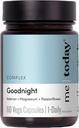 Me Today night Magnezu Sleep Aid Supplement - Wspiera Resteful Sleep, Calm & Relaxation - Wegan Magnez do Relaxation & Calmness mięśni - 60 Służenia